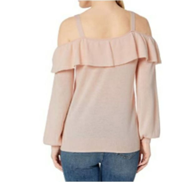 JOIE Delbin cold-shoulder ruffled cashmere sweater - Picture 10 of 10